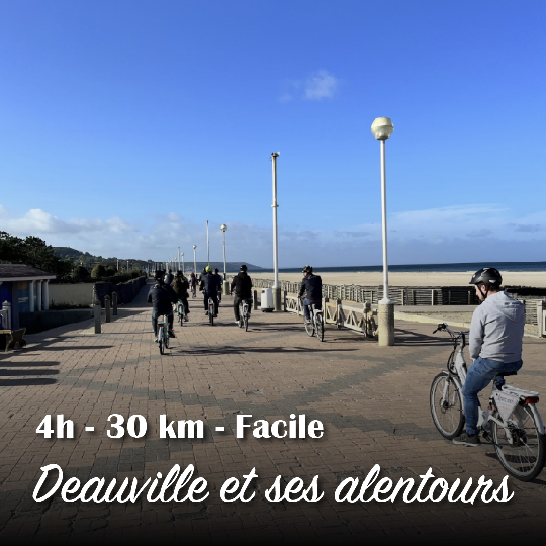 excursion vélo - Deauville et ses alentours